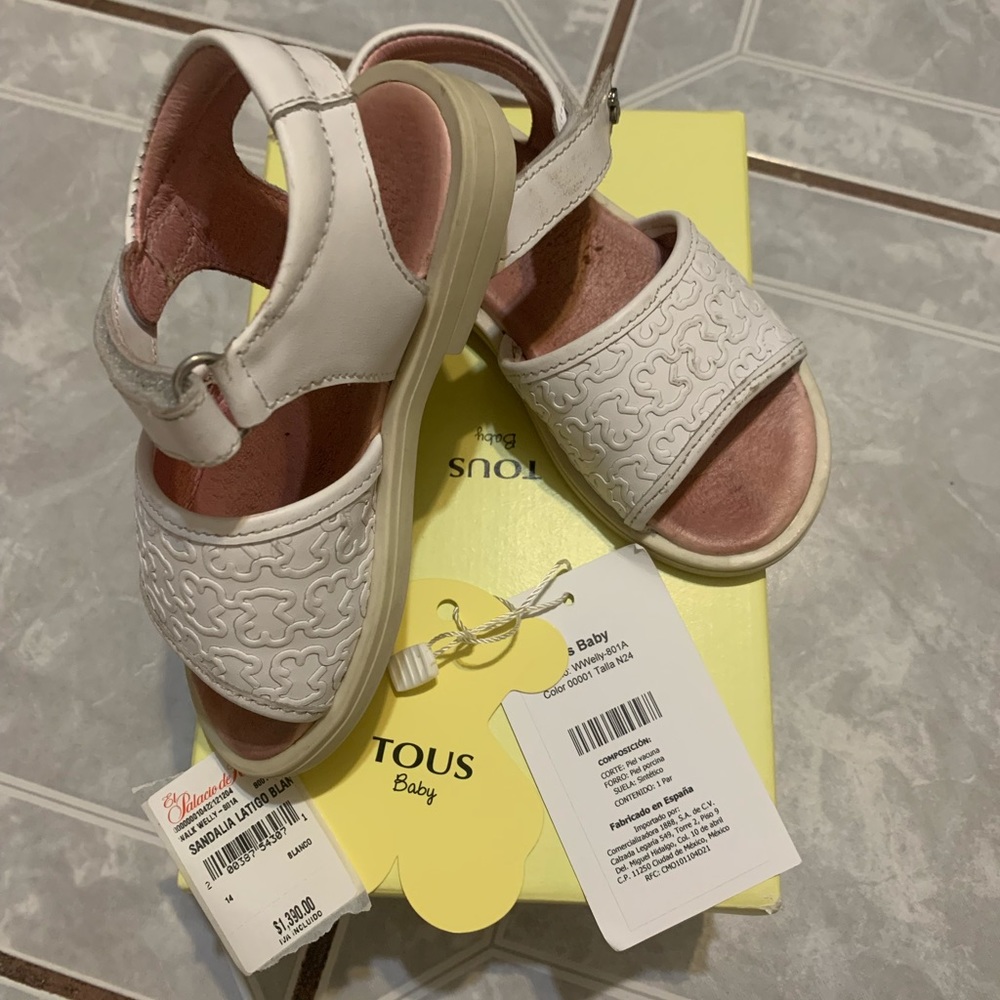 Tous white sandals